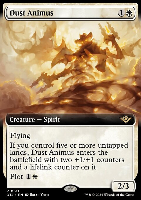Dust Animus (Extended Art) [Outlaws of Thunder Junction]