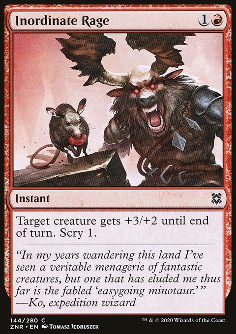 Inordinate Rage [Zendikar Rising]