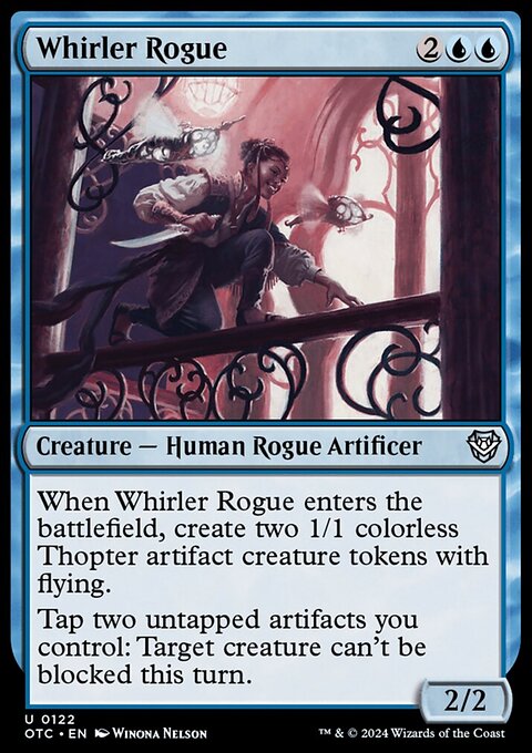 Whirler Rogue [Outlaws of Thunder Junction Commander]