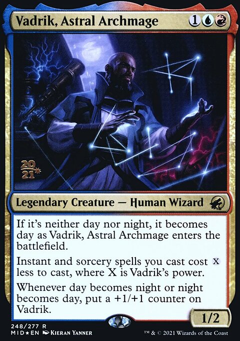 Vadrik, Astral Archmage [Innistrad: Midnight Hunt Prerelease Promos]
