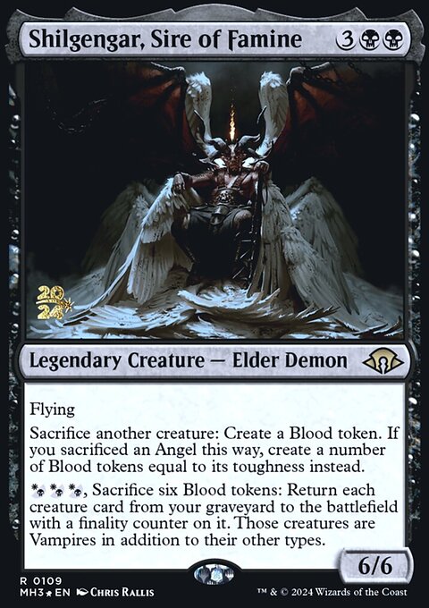 Shilgengar, Sire of Famine [Modern Horizons 3 Prerelease Promos]