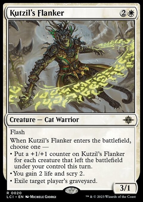 Kutzil's Flanker [The Lost Caverns of Ixalan]