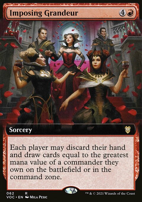 Imposing Grandeur (Extended Art) [Innistrad: Crimson Vow Commander]