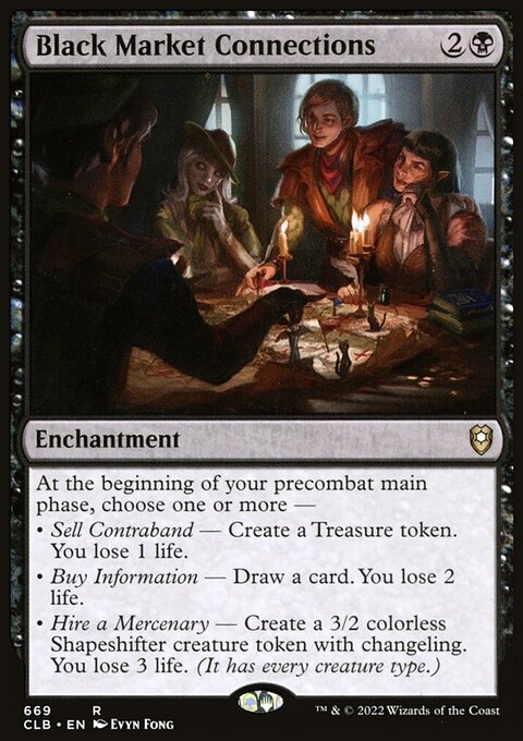 Black Market Connections [Commander Legends: Battle for Baldur's Gate]