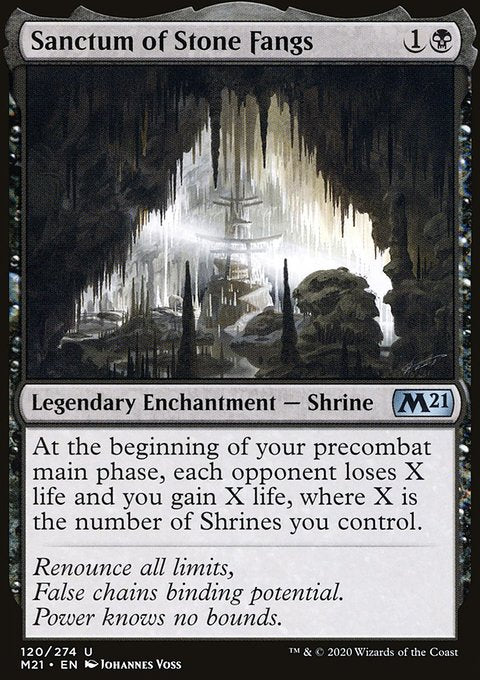 Sanctum of Stone Fangs [Core Set 2021]