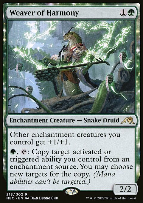 Weaver of Harmony [Kamigawa: Neon Dynasty]