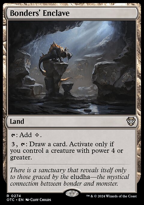 Bonders' Enclave [Outlaws of Thunder Junction Commander]