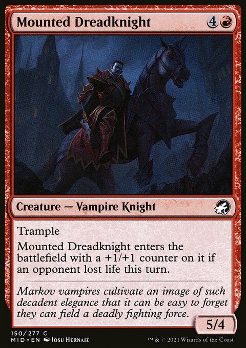 Mounted Dreadknight [Innistrad: Midnight Hunt]