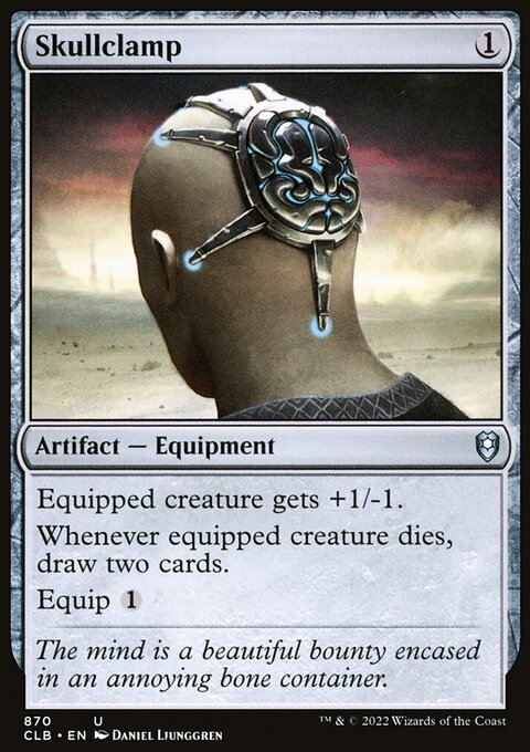 Skullclamp [Commander Legends: Battle for Baldur's Gate]