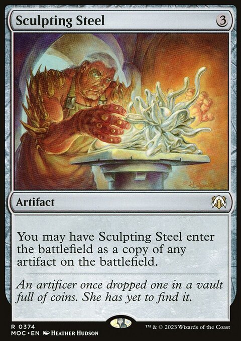 Sculpting Steel [March of the Machine Commander]