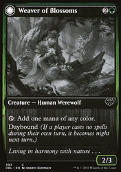 Weaver of Blossoms // Blossom-Clad Werewolf [Innistrad: Double Feature]