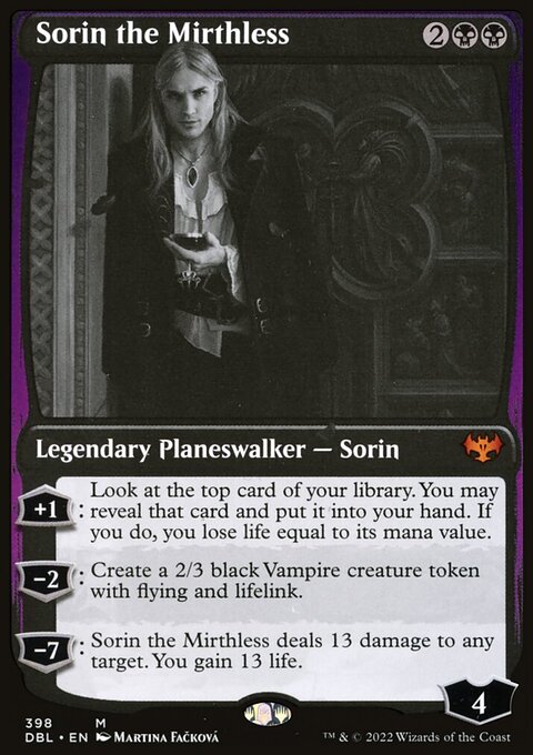 Sorin the Mirthless [Innistrad: Double Feature]