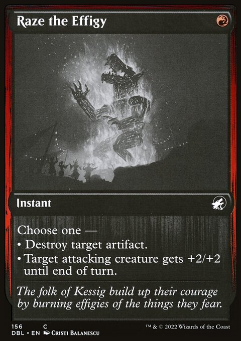 Raze the Effigy [Innistrad: Double Feature]