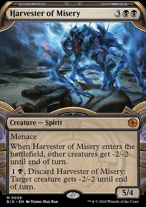 Harvester of Misery (Showcase) [Outlaws of Thunder Junction: The Big Score]