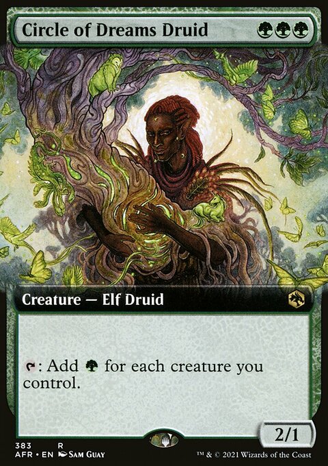 Circle of Dreams Druid (Extended Art) [Dungeons & Dragons: Adventures in the Forgotten Realms]