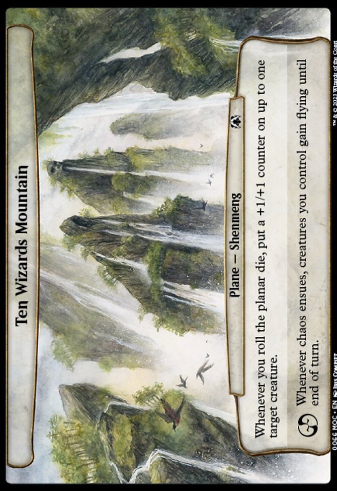 Ten Wizards Mountain [March of the Machine Commander]