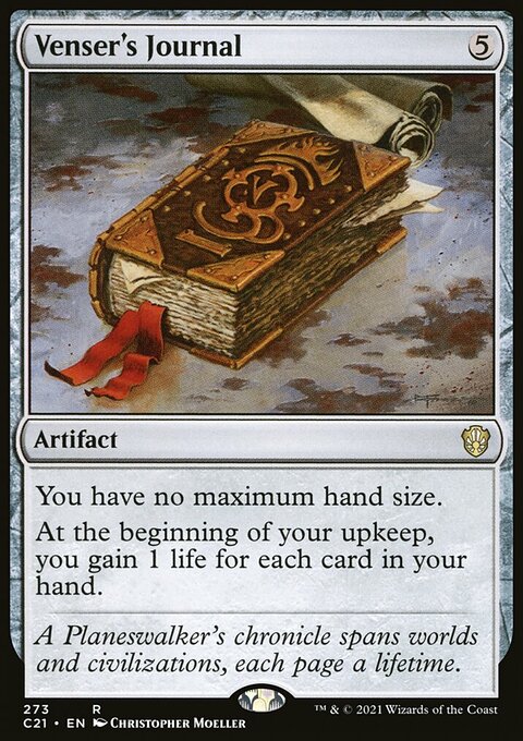 Venser's Journal [Commander 2021]