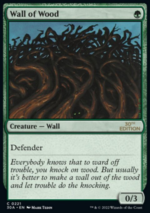 Wall of Wood [30th Anniversary Edition]