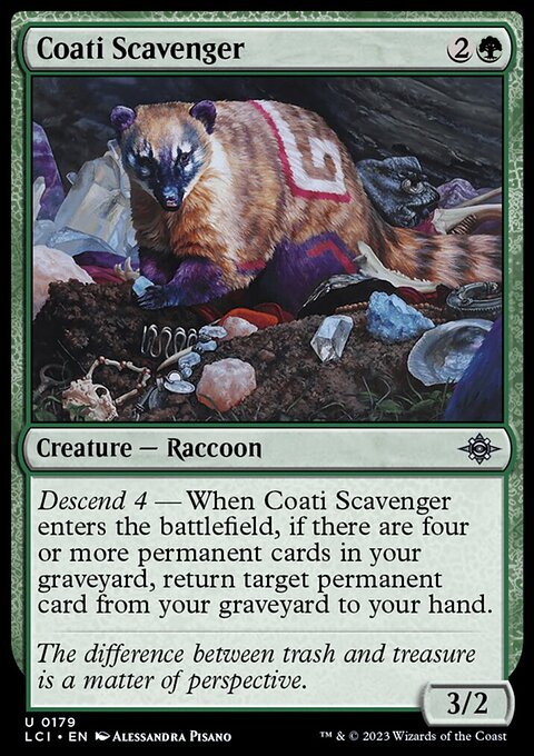 Coati Scavenger [The Lost Caverns of Ixalan]