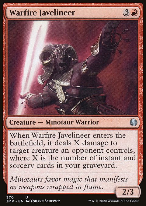 Warfire Javelineer [Jumpstart]