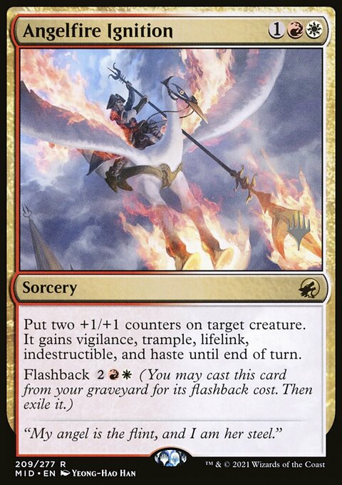 Angelfire Ignition (Promo Pack) [Innistrad: Midnight Hunt Promos]