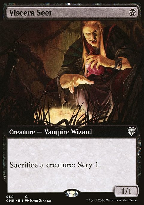 Viscera Seer (Extended Art) [Commander Legends]