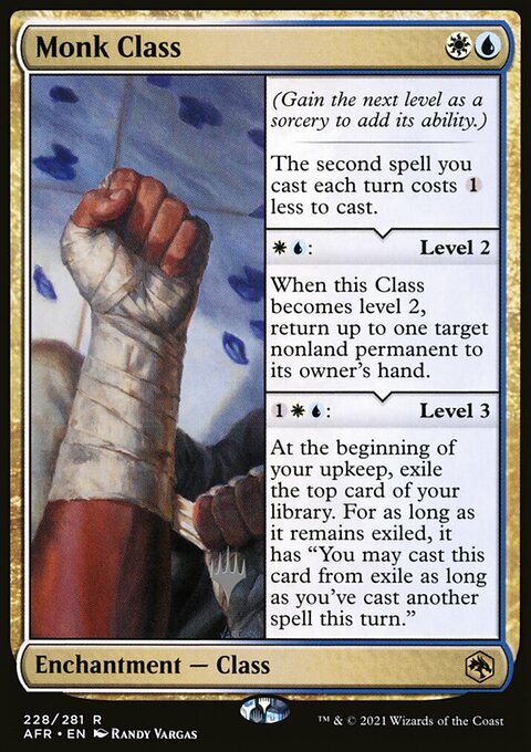 Monk Class (Promo Pack) [Dungeons & Dragons: Adventures in the Forgotten Realms Promos]