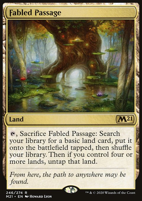 Fabled Passage [Core Set 2021]