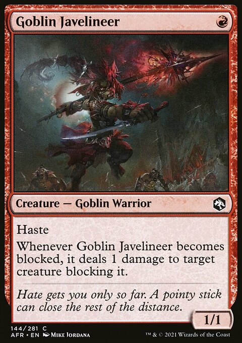 Goblin Javelineer [Dungeons & Dragons: Adventures in the Forgotten Realms]