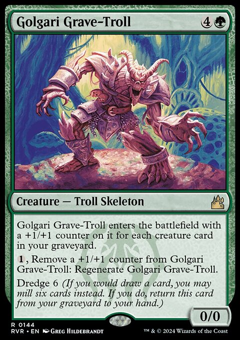 Golgari Grave-Troll [Ravnica Remastered]