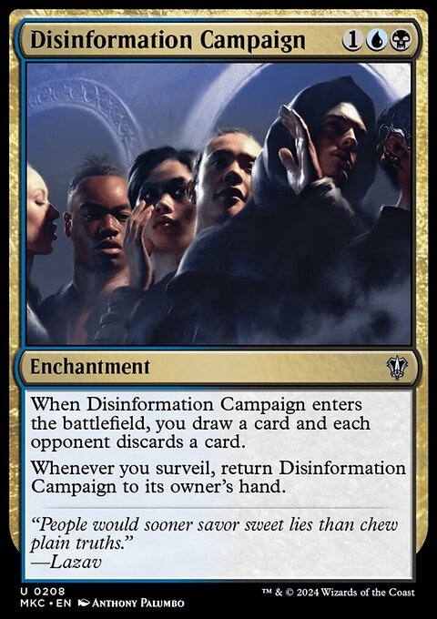 Disinformation Campaign [Murders at Karlov Manor Commander]