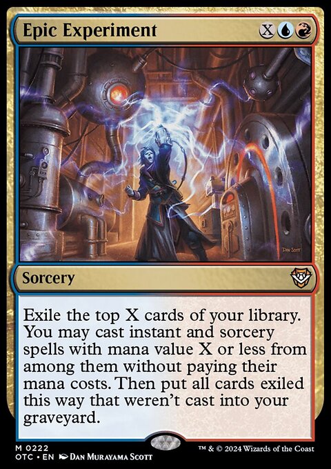 Epic Experiment [Outlaws of Thunder Junction Commander]