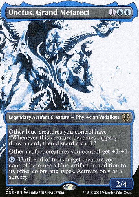 Unctus, Grand Metatect (Borderless Ichor) [Phyrexia: All Will Be One]