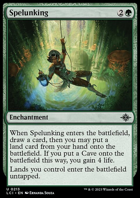 Spelunking [The Lost Caverns of Ixalan]