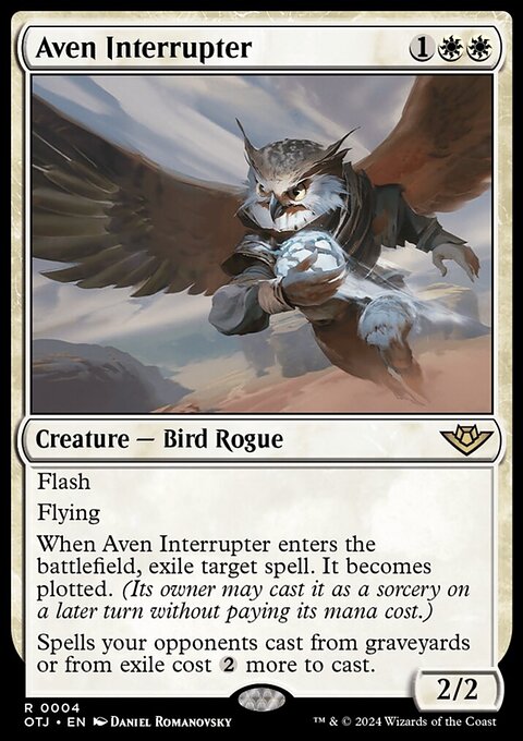 Aven Interrupter [Outlaws of Thunder Junction]