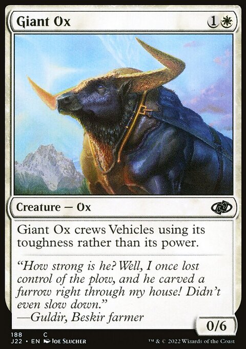 Giant Ox [Jumpstart 2022]