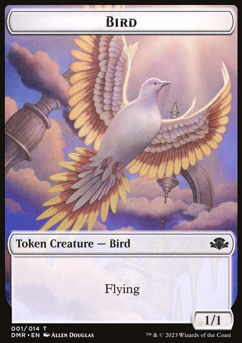 Bird Token [Dominaria Remastered Tokens]