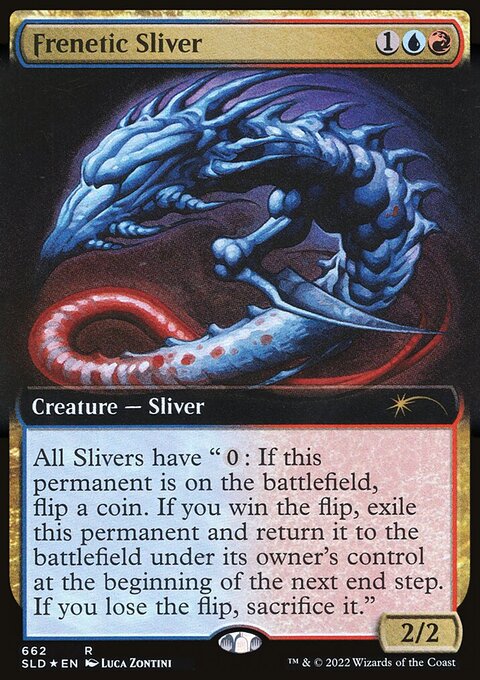 Frenetic Sliver (Extended Art) [Secret Lair Drop Promos]