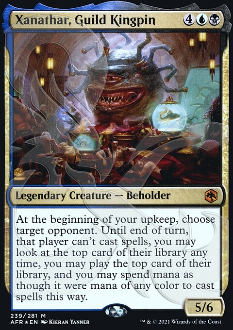 Xanathar, Guild Kingpin (Ampersand Promo) [Dungeons & Dragons: Adventures in the Forgotten Realms Promos]