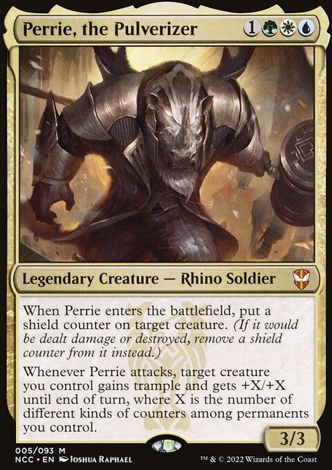 Perrie, the Pulverizer [Streets of New Capenna Commander]
