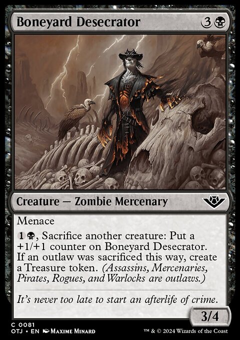 Boneyard Desecrator [Outlaws of Thunder Junction]