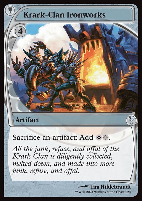 Krark-Clan Ironworks (Future Sight) [Mystery Booster 2]