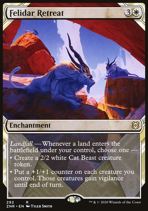 Felidar Retreat (Showcase) [Zendikar Rising]