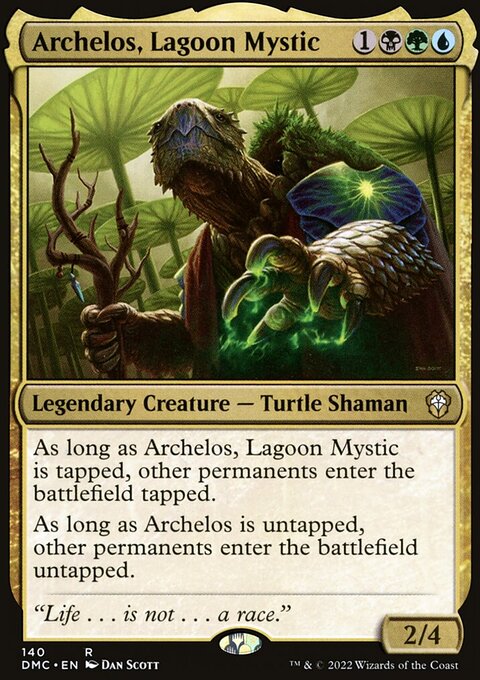 Archelos, Lagoon Mystic [Dominaria United Commander]