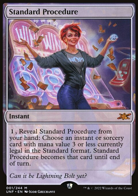 Standard Procedure [Unfinity]