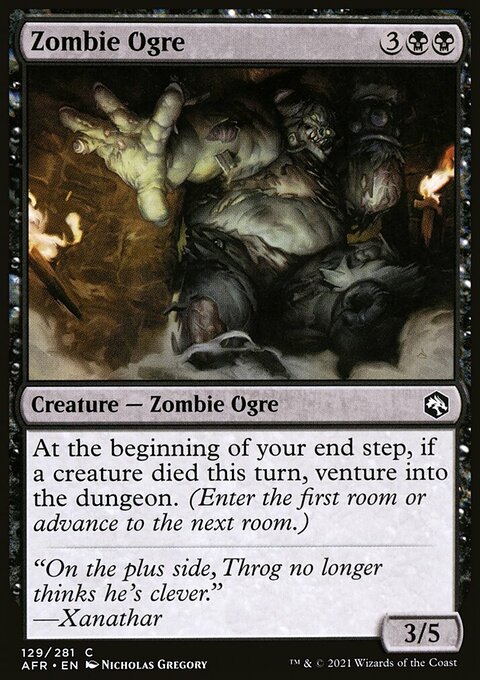 Zombie Ogre [Dungeons & Dragons: Adventures in the Forgotten Realms]