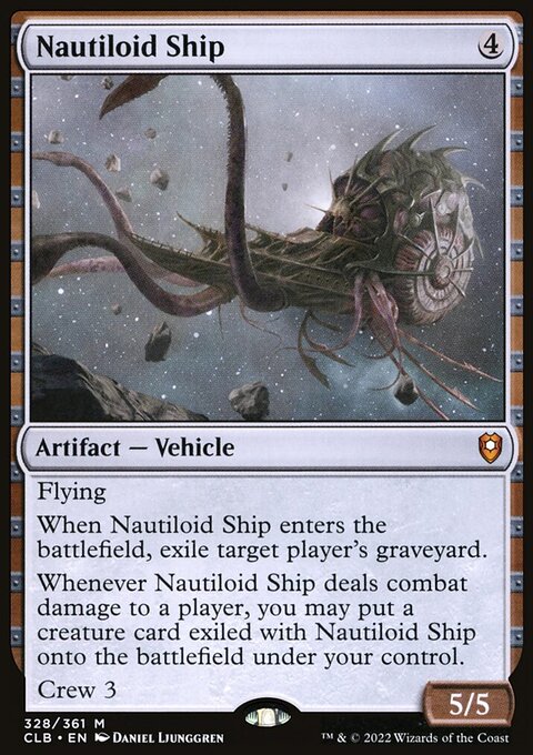 Nautiloid Ship [Commander Legends: Battle for Baldur's Gate]