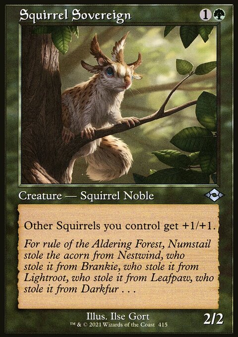 Squirrel Sovereign (Retro) [Modern Horizons 2]