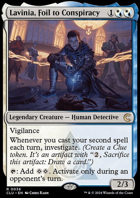 Lavinia, Foil to Conspiracy [Ravnica: Clue Edition]
