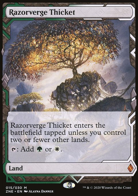 Razorverge Thicket (Expeditions) [Zendikar Rising Expeditions]